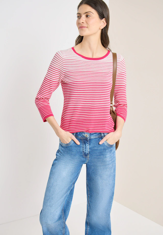 Cecil Strickpullover im soften Baumwoll-Mix