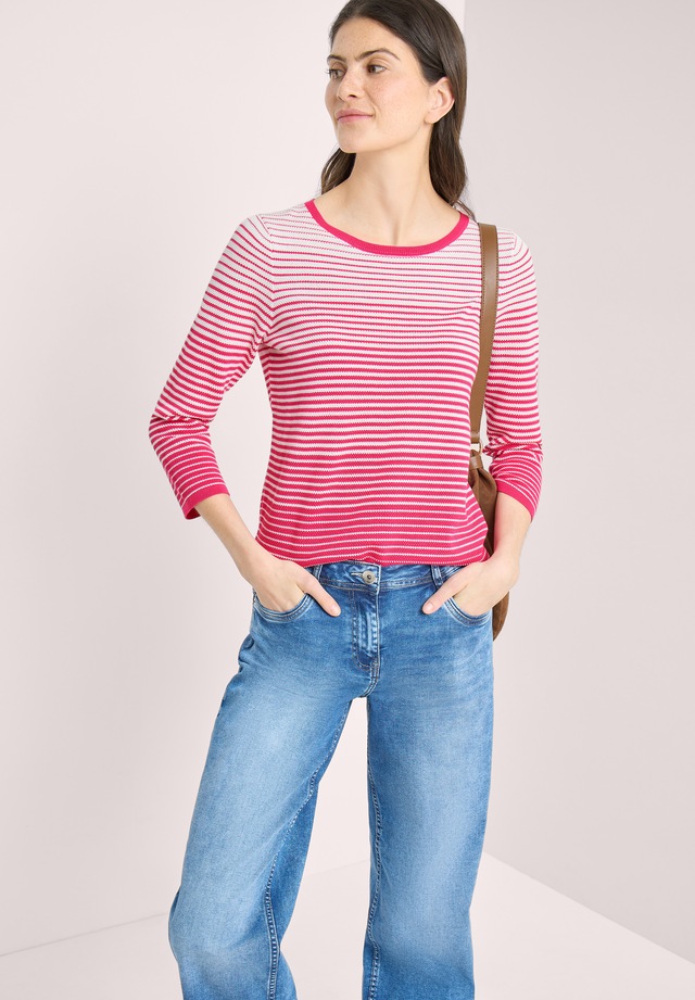 Cecil Strickpullover im soften Baumwoll-Mix