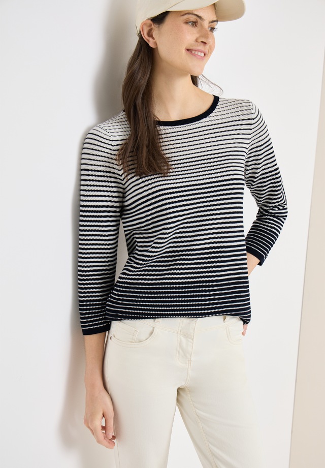 Cecil Strickpullover im soften Baumwoll-Mix