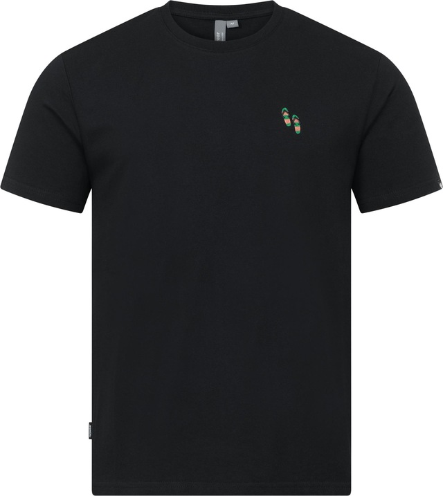 Ragwear T-Shirt »Samms B Gots YOUMODO« Kurzärmliges Shirt mit Beach-Slipper-Stickerei