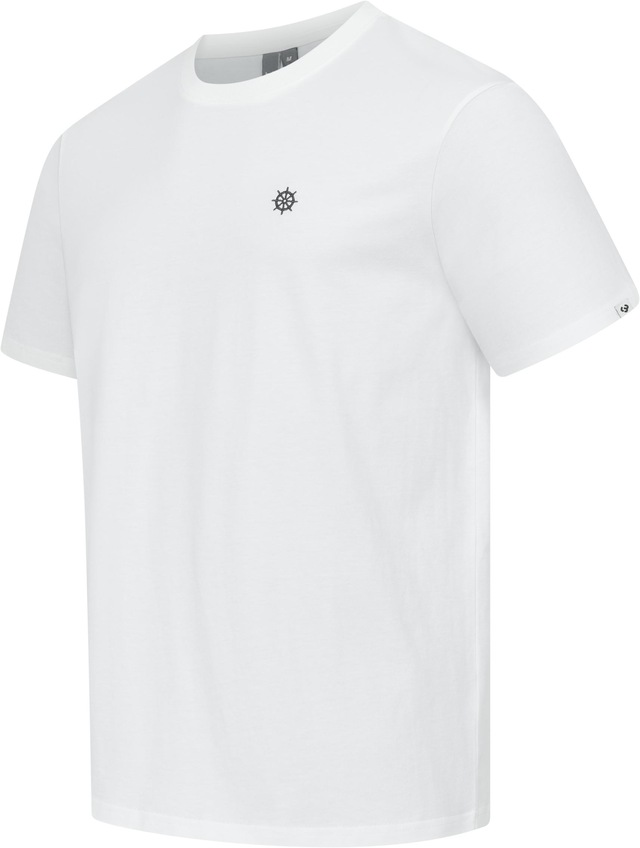 Ragwear T-Shirt »Samms H Gots YOUMODO« Kurzärmliges Shirt mit Kapitän-Stickerei