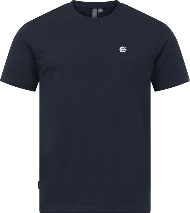 Ragwear T-Shirt »Samms H Gots YOUMODO« Kurzärmliges Shirt mit Kapitän-Stickerei