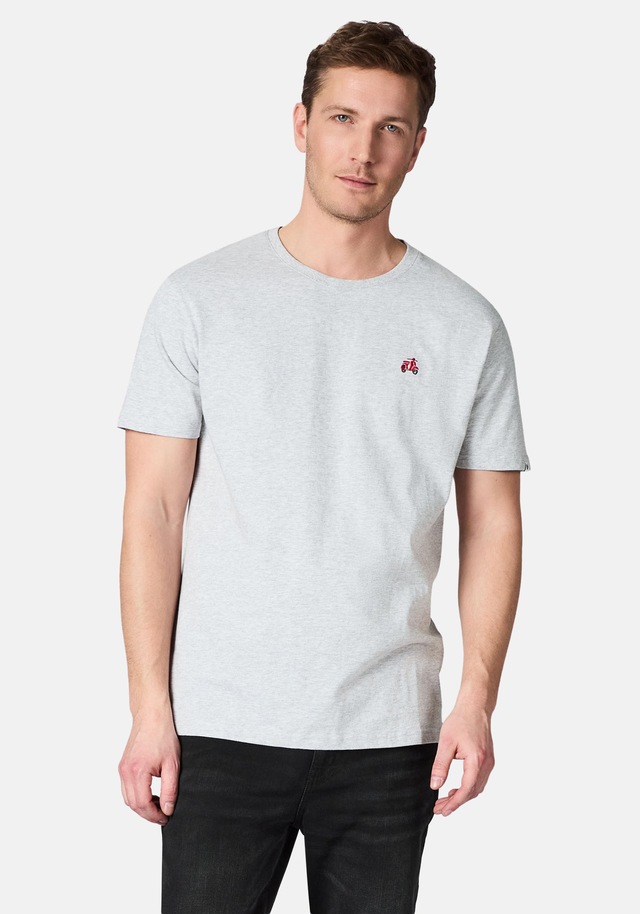 Ragwear T-Shirt »Samms F Gots YOUMODO« Kurzärmliges Shirt mit Retro-Roller-Stickerei