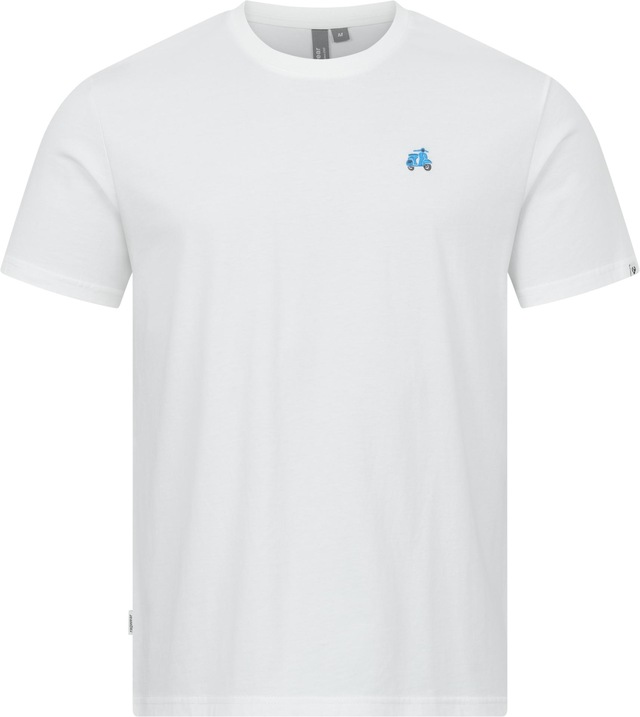 Ragwear T-Shirt »Samms F Gots YOUMODO« Kurzärmliges Shirt mit Retro-Roller-Stickerei