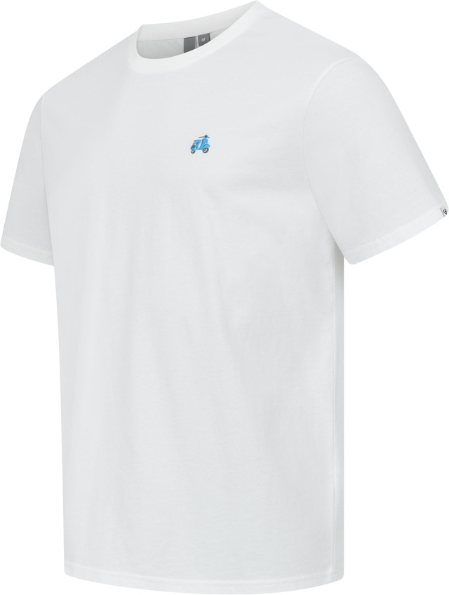 Ragwear T-Shirt »Samms F Gots YOUMODO« Kurzärmliges Shirt mit Retro-Roller-Stickerei