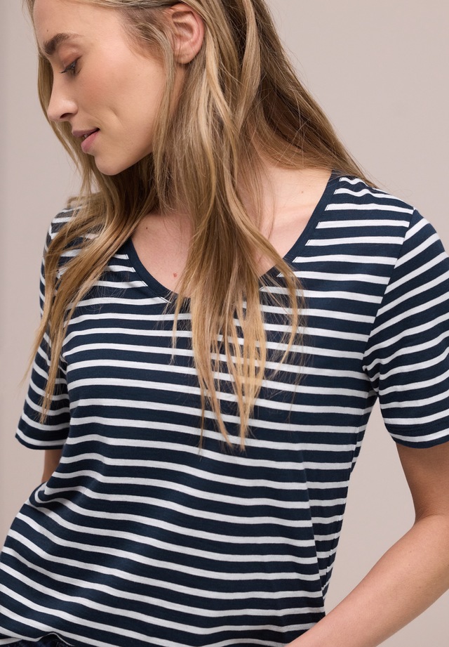 STREET ONE V-Shirt mit V-Ausschnitt