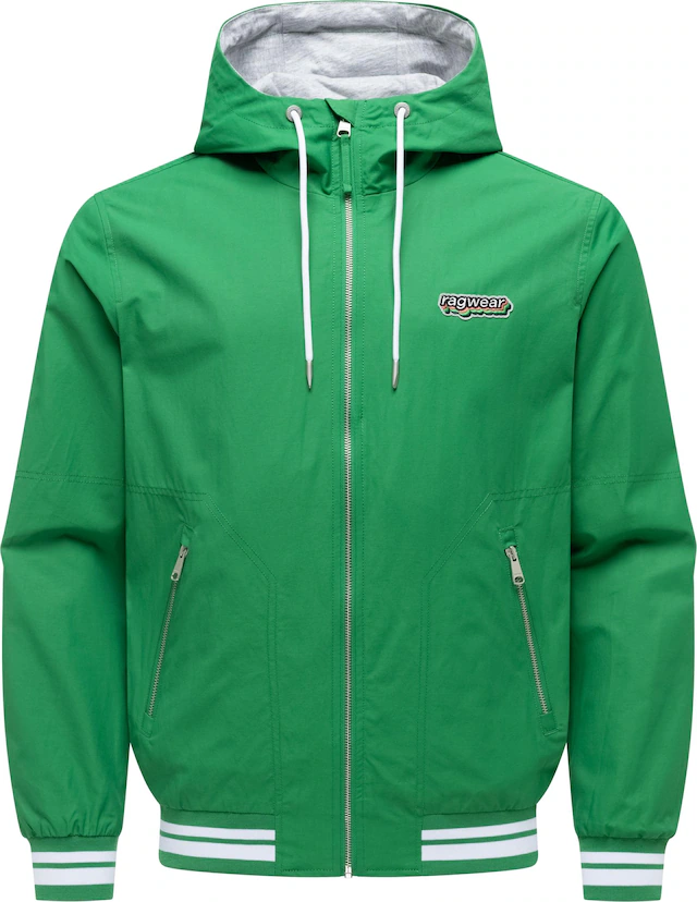Ragwear Outdoorjacke »Stewan YOUMODO« mit Kapuze leichte Herren Übergangsjacke mitelastischen Bündchen