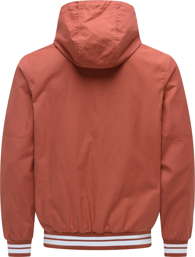 Ragwear Outdoorjacke »Stewan YOUMODO« mit Kapuze leichte Herren Übergangsjacke mitelastischen Bündchen