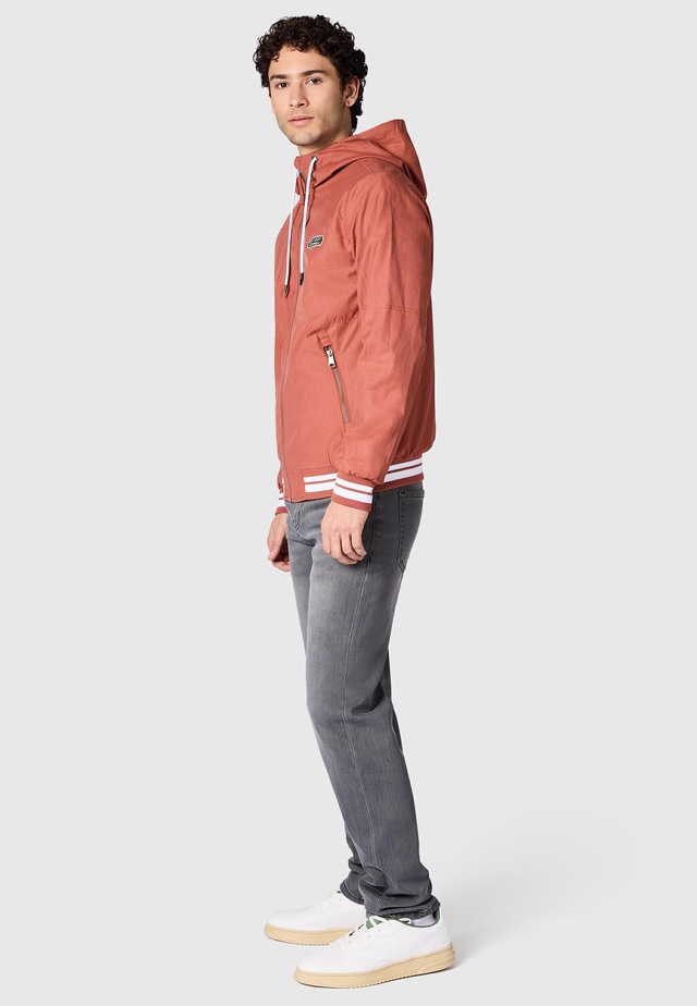 Ragwear Outdoorjacke »Stewan YOUMODO« mit Kapuze leichte Herren Übergangsjacke mitelastischen Bündchen