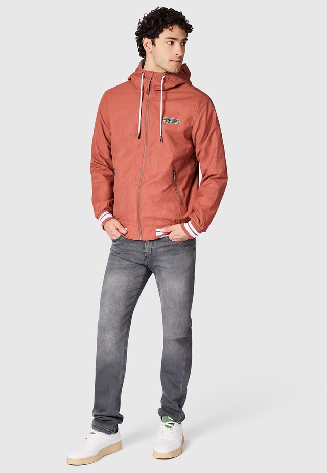 Ragwear Outdoorjacke »Stewan YOUMODO« mit Kapuze leichte Herren Übergangsjacke mitelastischen Bündchen