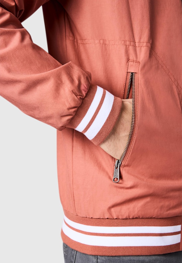 Ragwear Outdoorjacke »Stewan YOUMODO« mit Kapuze leichte Herren Übergangsjacke mitelastischen Bündchen