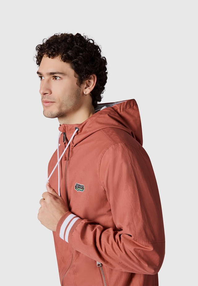 Ragwear Outdoorjacke »Stewan YOUMODO« mit Kapuze leichte Herren Übergangsjacke mitelastischen Bündchen