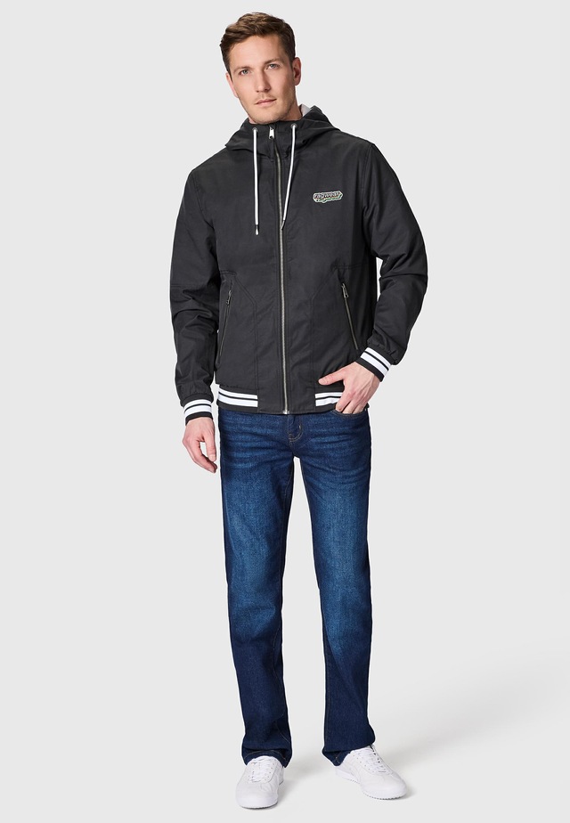 Ragwear Outdoorjacke »Stewan YOUMODO« mit Kapuze leichte Herren Übergangsjacke mitelastischen Bündchen