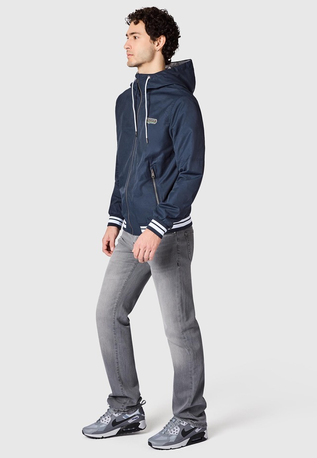 Ragwear Outdoorjacke »Stewan YOUMODO« mit Kapuze leichte Herren Übergangsjacke mitelastischen Bündchen