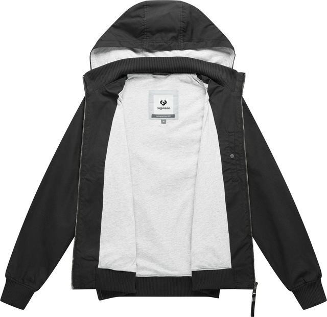 Ragwear Outdoorjacke »Crusien Hood YOUMODO« mit Kapuze Leichte Übergangsjacke mit Kapuze
