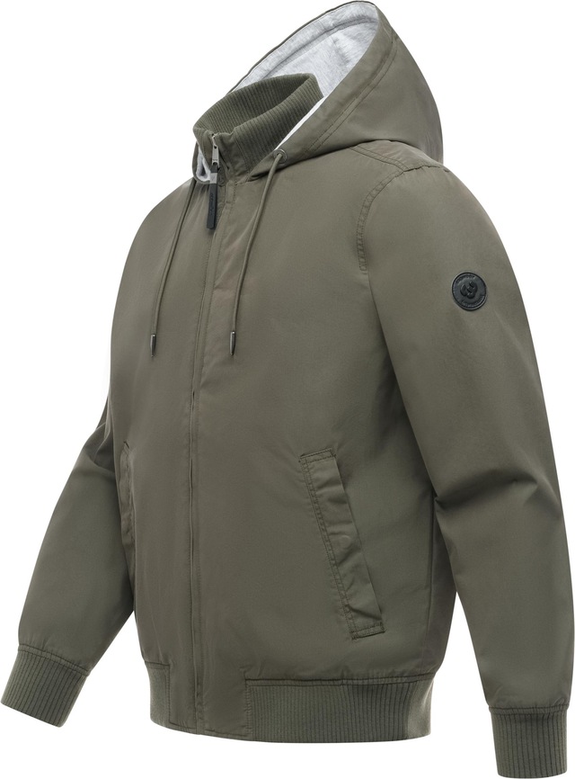 Ragwear Outdoorjacke »Crusien Hood YOUMODO« mit Kapuze Leichte Übergangsjacke mit Kapuze