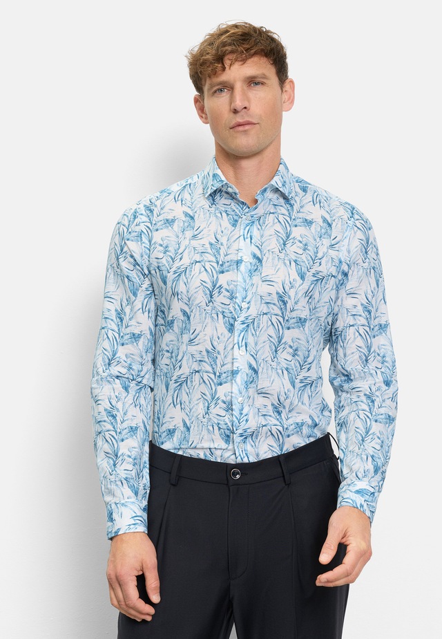 OLYMP Businesshemd »OLYMP Level Five garment washed, Body Fit, Kent«