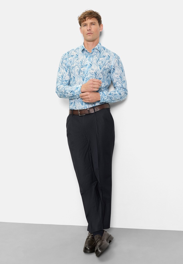 OLYMP Businesshemd »OLYMP Level Five garment washed, Body Fit, Kent«