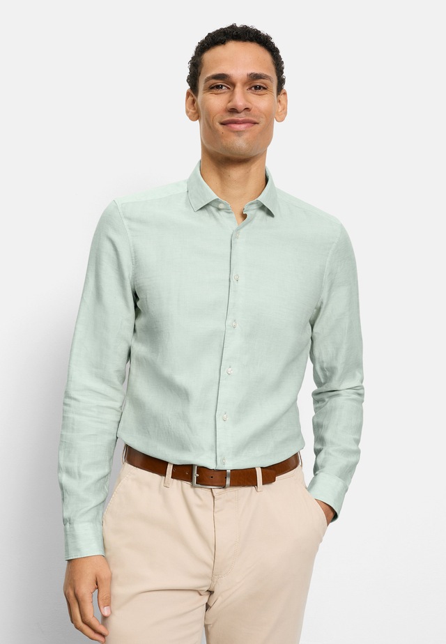 OLYMP Businesshemd »OLYMP Level Five garment washed, Body Fit, Kent«