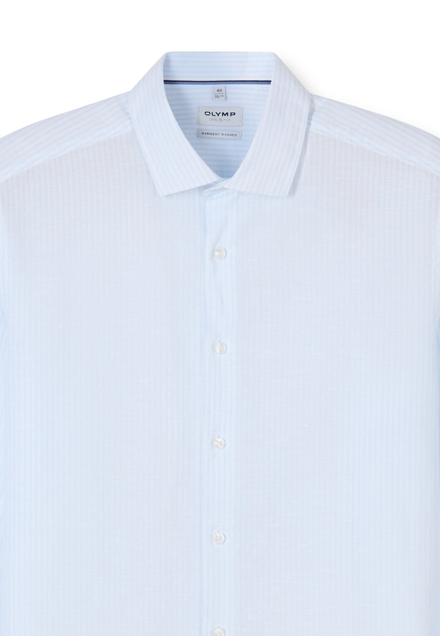 OLYMP Businesshemd »OLYMP Level Five garment washed, Body Fit, Kent«