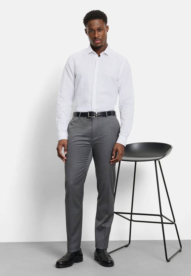 OLYMP Businesshemd »OLYMP Level Five garment washed, Body Fit, Kent«
