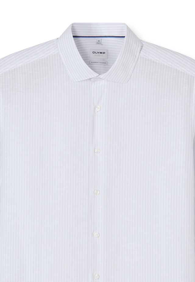 OLYMP Businesshemd »OLYMP Level Five garment washed, Body Fit, Kent«