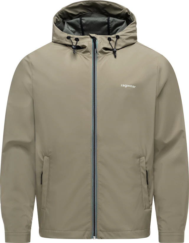 Ragwear Softshelljacke »Shellwie Bonded« mit Kapuze wasserdichte Herren Übergangsjacke mit Kapuze