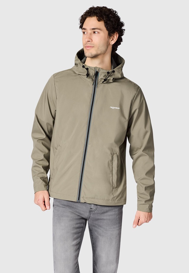 Ragwear Softshelljacke »Shellwie Bonded« mit Kapuze wasserdichte Herren Übergangsjacke mit Kapuze