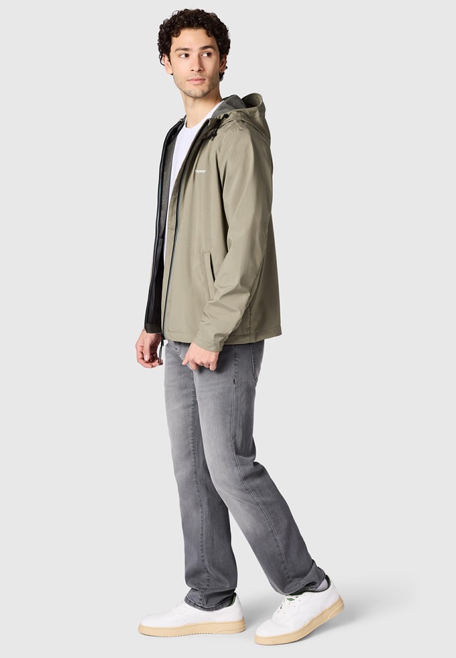Ragwear Softshelljacke »Shellwie Bonded« mit Kapuze wasserdichte Herren Übergangsjacke mit Kapuze