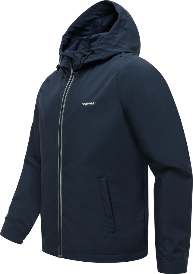 Ragwear Softshelljacke »Shellwie Bonded« mit Kapuze wasserdichte Herren Übergangsjacke mit Kapuze