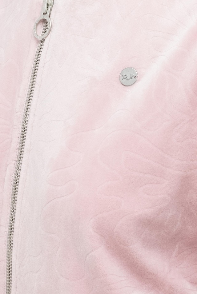 Ragwear Sweatjacke »Doron Embossed« Kuschelige Alltagsjacke in Samt-Optik