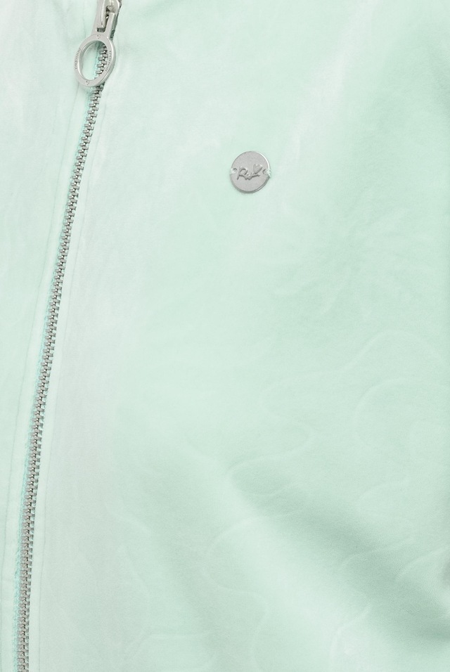 Ragwear Sweatjacke »Doron Embossed« Kuschelige Alltagsjacke in Samt-Optik