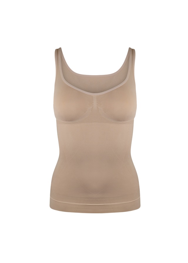 MAGIC Bodyfashion Shapingtop mit tiefem Rundhalsausschnitt, nahtlos