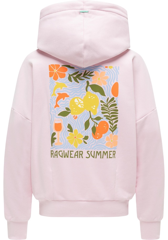 Ragwear Kapuzenpullover »Pirita PP« oversized Damen Hoodie mit Print-Akzenten