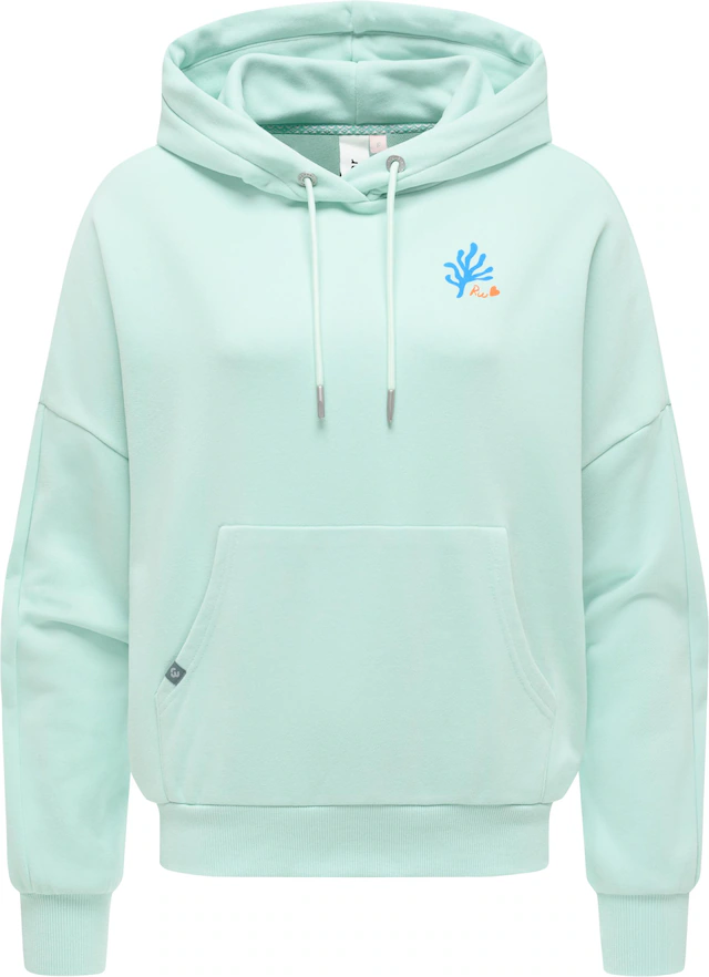 Ragwear Kapuzenpullover »Pirita PP« oversized Damen Hoodie mit Print-Akzenten
