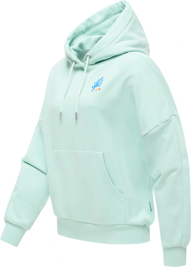 Ragwear Kapuzenpullover »Pirita PP« oversized Damen Hoodie mit Print-Akzenten