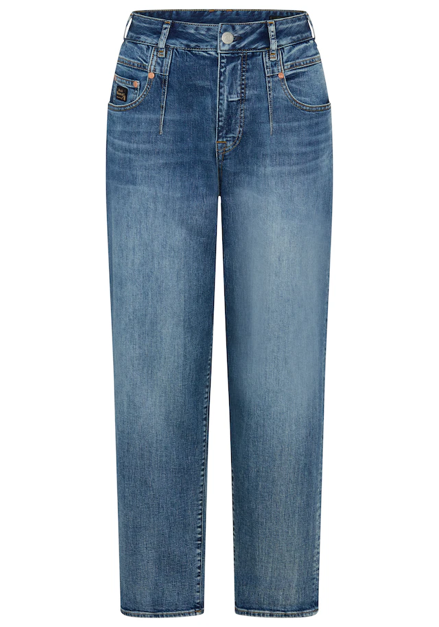 Herrlicher 5-Pocket-Jeans »Brooke Denim Stretch« im Loose Fit, Cropped-Länge