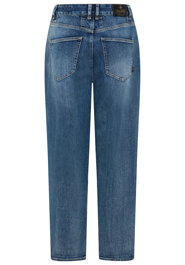 Herrlicher 5-Pocket-Jeans »Brooke Denim Stretch« im Loose Fit, Cropped-Länge
