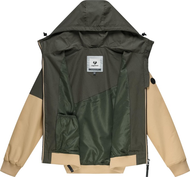 Ragwear Outdoorjacke »Winngs YOUMODO« mit Kapuze Leichte Übergangsjacke mit Kapuze
