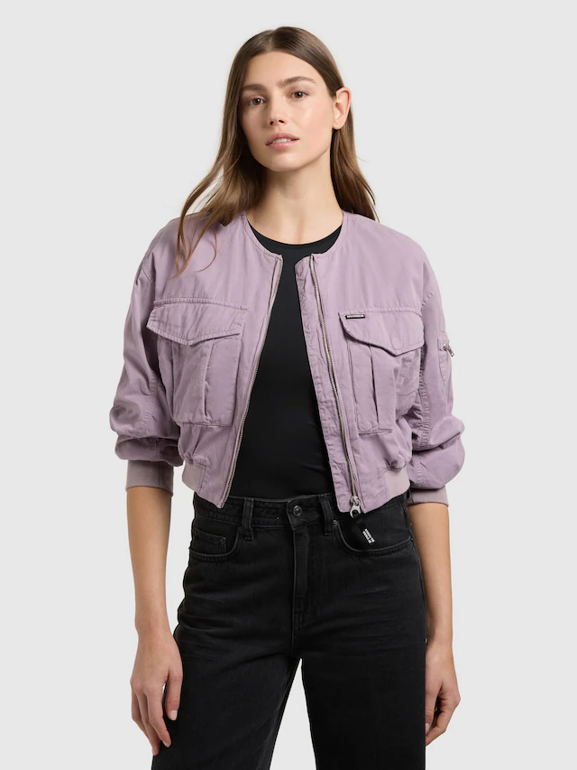khujo Blouson »ROMY« ohne Kapuze