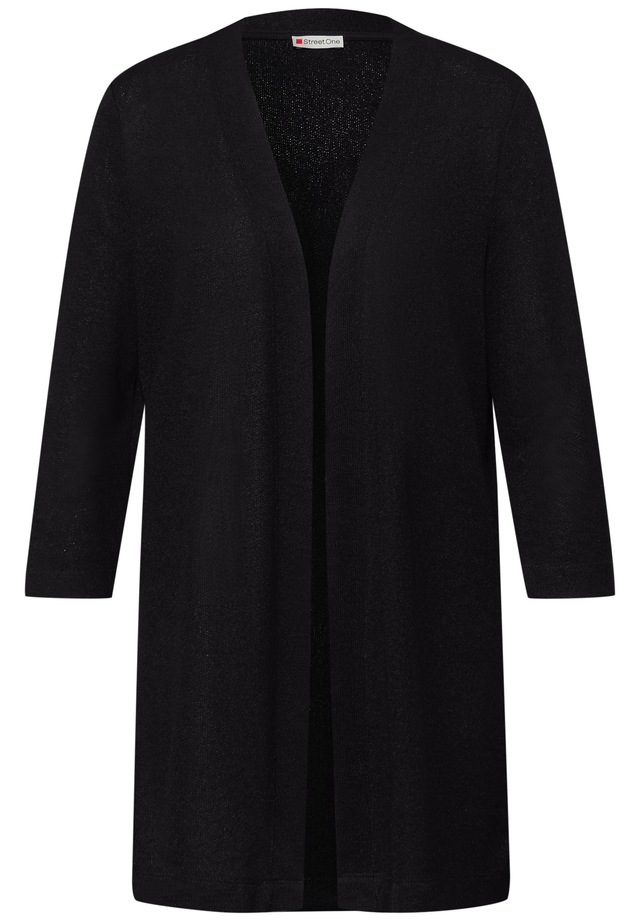 STREET ONE Cardigan mit Materialmix