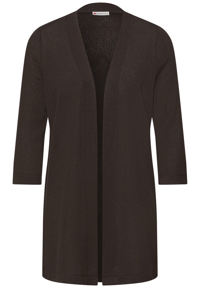 STREET ONE Cardigan mit Materialmix