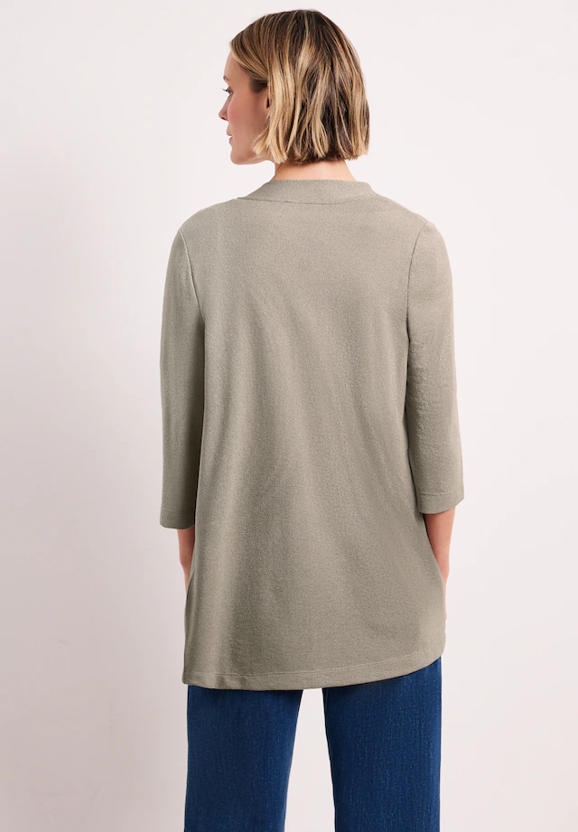STREET ONE Cardigan mit Materialmix