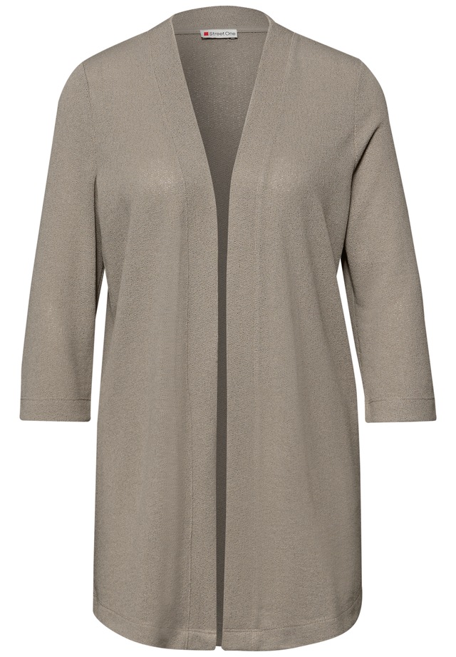 STREET ONE Cardigan mit Materialmix