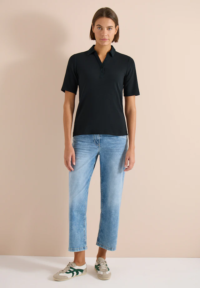 Cecil Poloshirt aus reiner Baumwolle