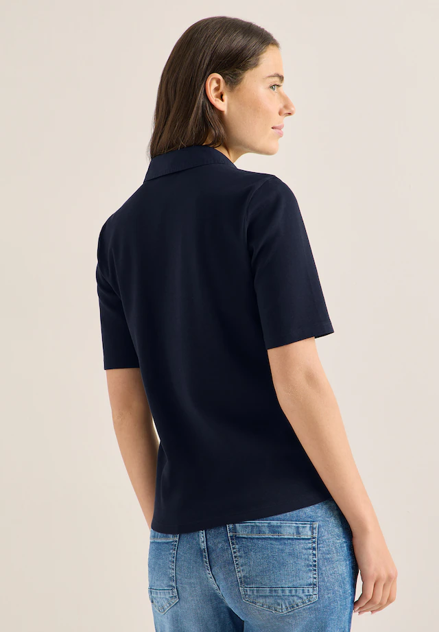 Cecil Poloshirt aus reiner Baumwolle
