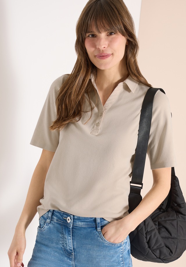 Cecil Poloshirt aus reiner Baumwolle