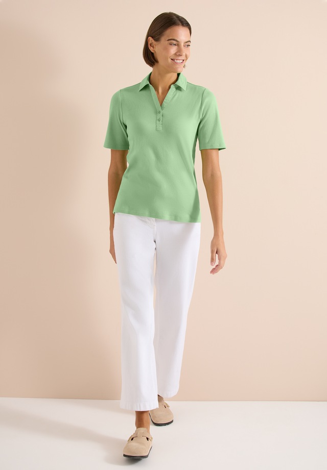 Cecil Poloshirt aus reiner Baumwolle