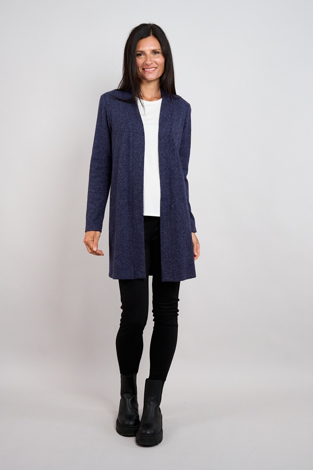 Seidel Moden Longstrickjacke ohne Verschluss / MADE IN GERMANY