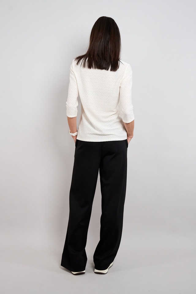Seidel Moden 3/4-Arm-Shirt Shirt mit Struktur - Viskose/Stretch - MADE IN GERMANY